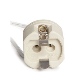 Support De Lampe Céramique G12 Câble 160mm 180ºc