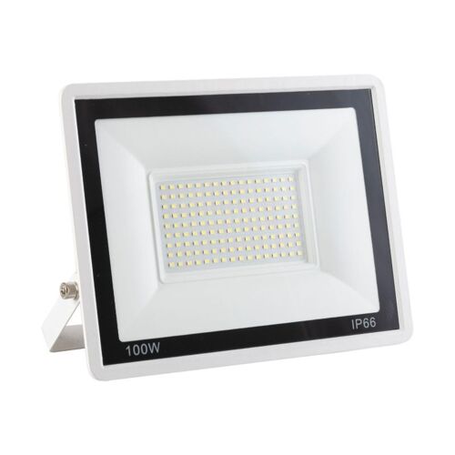 Projecteur Led 100w 8 000lm 6000ºk Ip66 Gradable 60 000h Finition Blanche [Lm-6010-W-Cw]