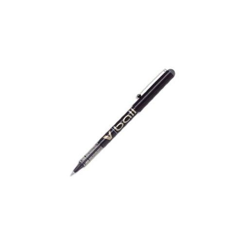 Stylo Roller Pointe Métal 0,7 Mm Encre Liquide Noire Pilot V-Ball 07