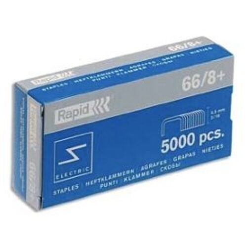Agrafes N°66/8 Rapid En Boîte De 5000