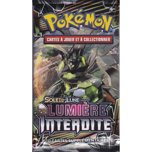 Booster Pokemon - Édition Soleil Et Lune - Lumière Interdite - Illustration Zygarde