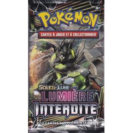 Booster Pokemon - Édition Soleil Et Lune - Lumière Interdite - Illustration Zygarde