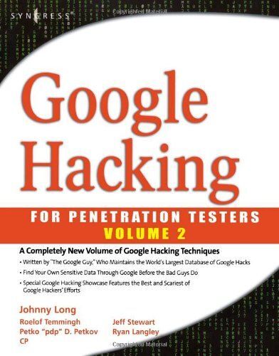 Google Hacking For Penetration Testers