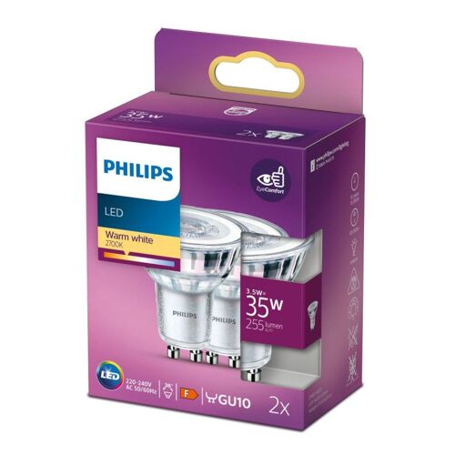 Philips/Signify Ampoule Led Par16 Gu10 3,5w 2700ºk 15000h [Ph-8718699774295]