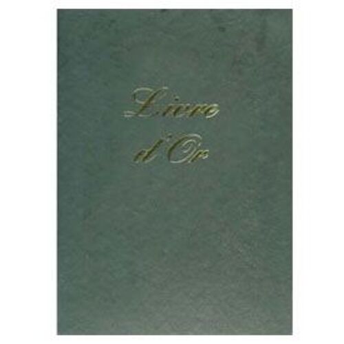 Lebon Et Vernay - Livre D'or - Couverture Aspect Cuir - 21 X 29,7 Cm - Blanc - 148 Pages