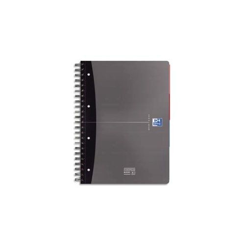 Cahier Bureau Reliure Intégrale 240 Pages Réglure 5x5 Format 21x29,7cm European Book Oxford Office