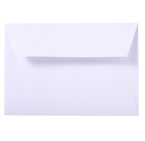 Enveloppes 114*162 Adhesives Blanches