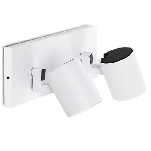 Applique Murale "Lumiastra" 2xgu10 Blancsans Ampoule|Greenice