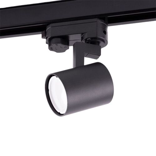 Projecteur Piste Triphasée "Lumiastra" 1xgu10 Noir|Greenice