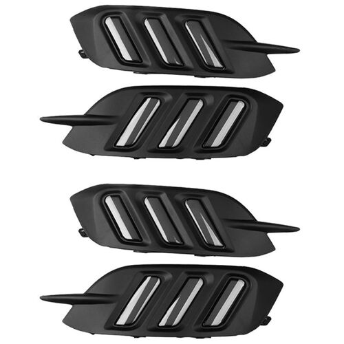 4x Voiture Led Drl Feux De Jour Pare-Chocs Arrière Feu Pour 10th Gen 2016-2019