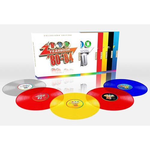 Various Artists - Now Yearbook 1980-1984: Vinyl Extra Vol. 2 / Various - Colored Vinyl Boxset [Vinyl Lp] Oversize Item Spilt, Colored Vinyl, Boxed Set, Uk - Import