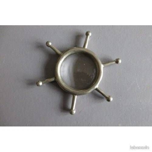 Ancienne Loupe Forme Barre De Bateau