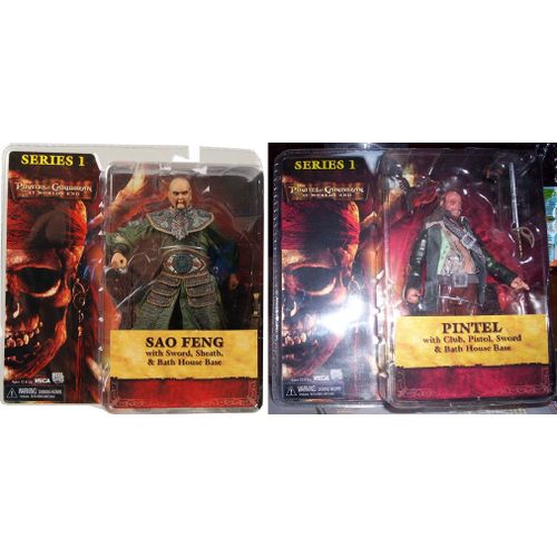 Lot Figurines Pirates Des Caraïbes Pintel Et Sao Feng