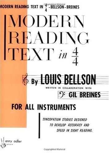 Modern Reading Text In 4/4: For All Instruments