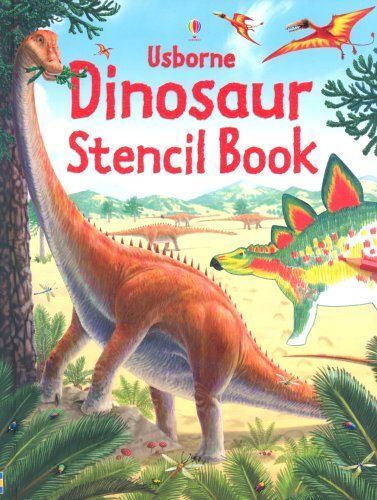 Dinosaur Stencil Book