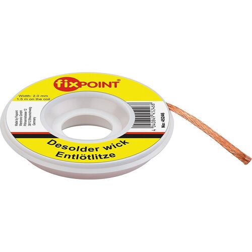 Fixpoint Tresse à Dessouder 2 mm x 1,5 m