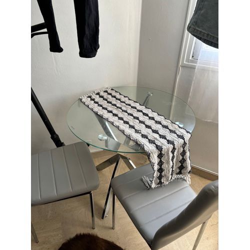 Table Ronde En Verre Et 4 Chaises