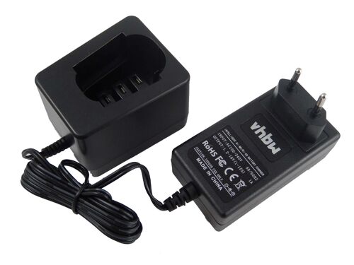 vhbw Chargeur compatible avec Metabo ME974, ME1574, ME-974, ME-1574 batteries Ni-Cd, NiMH d'outils