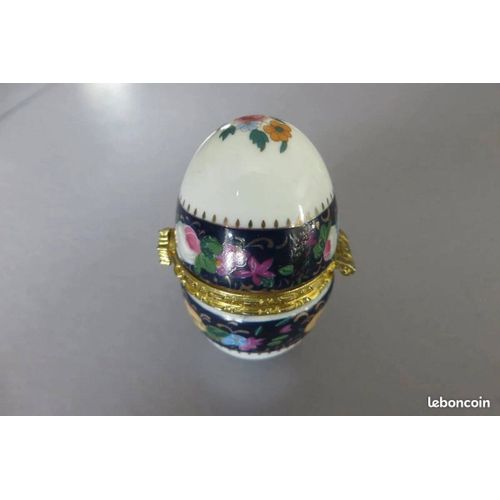 Petit Oeuf Porcelaine Style Faberger N° 2