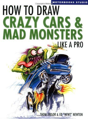 How To Draw Crazy Cars & Mad Monsters Like A Pro