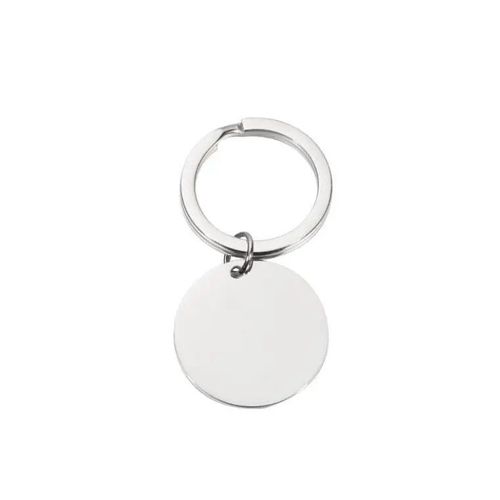 Jomirror-Porte-Clés Carré En Acier Inoxydable Poli Pour Femme,Porte-Clés Vierge,Bande,Bricolage,Porte-Clés Exécutif,Cadeaux,1pc #G2