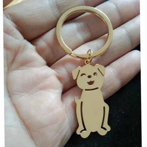 Jomirror-Porte-Clés Carré En Acier Inoxydable Poli Pour Femme,Porte-Clés Vierge,Bande,Bricolage,Porte-Clés Exécutif,Cadeaux,1pc #K2