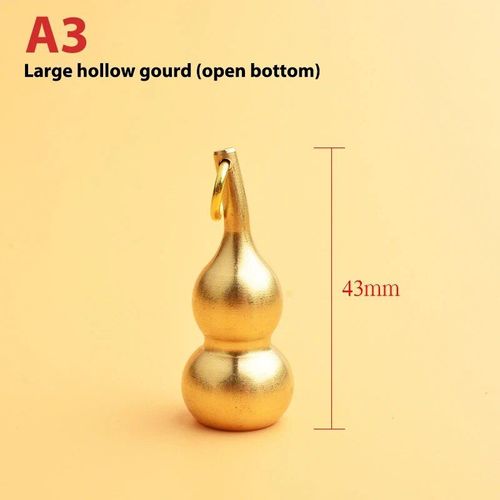 Porte-Clés En Laiton Feng Shui Chinois,Pièces Antiques,Bonne Fortune,Gourde Solide,Richesse,Succès,Bijoux,60 Styles - Type 1pc #I2