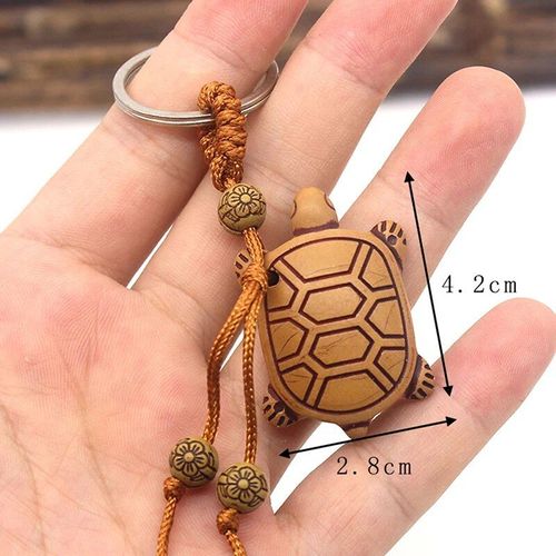 Porte-Clés En Laiton Feng Shui Chinois,Pièces Antiques,Bonne Fortune,Gourde Solide,Richesse,Succès,Bijoux,60 Styles - Type 1pc #V2