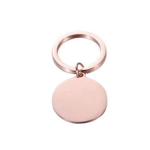 Jomirror-Porte-Clés Carré En Acier Inoxydable Poli Pour Femme,Porte-Clés Vierge,Bande,Bricolage,Porte-Clés Exécutif,Cadeaux,1pc #U