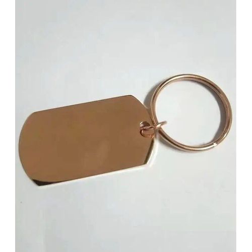 Jomirror-Porte-Clés Carré En Acier Inoxydable Poli Pour Femme,Porte-Clés Vierge,Bande,Bricolage,Porte-Clés Exécutif,Cadeaux,1pc #I