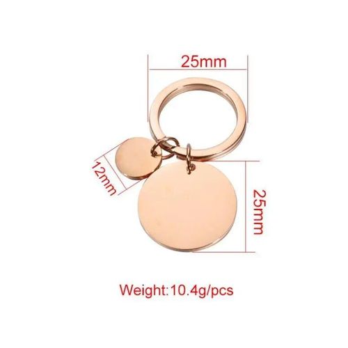 Jomirror-Porte-Clés Carré En Acier Inoxydable Poli Pour Femme,Porte-Clés Vierge,Bande,Bricolage,Porte-Clés Exécutif,Cadeaux,1pc #M