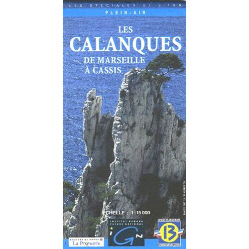 Les Calanques De Marseille À Cassis - 1/15 000