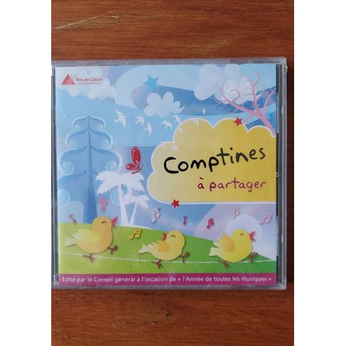 Comptines À Partager - Cd Édité Par Le Co.Seil Général À L'occasion De L'année De Toutes Les Musiques