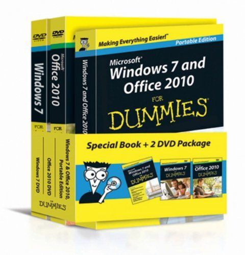 Windows 7 And Office 2010 For Dummies [With 2 Dvds]