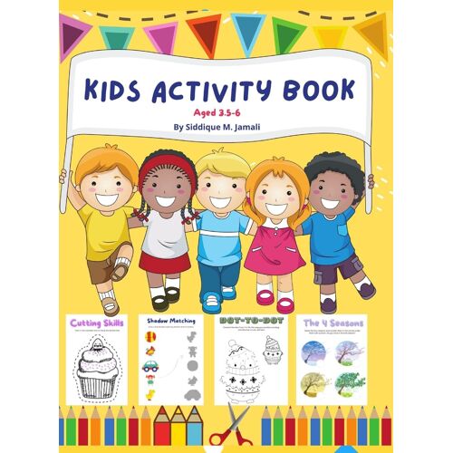 Kids Activity Book Aged 3.5-6