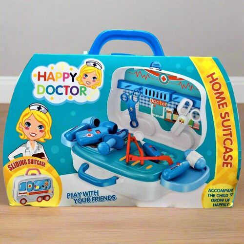 Happy Doctor Sliding Home Suitcase Playset