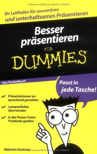 Besser Präsentieren Für Dummies Das Pocketbuch