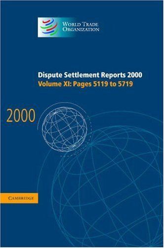 Dispute Settlement Reports 2000