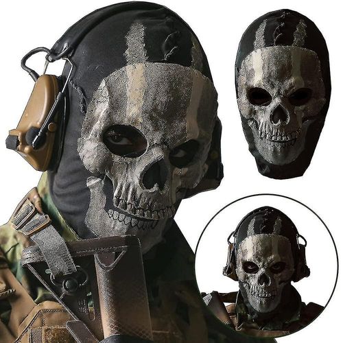 Call Of Duty Masque Fantôme Pour Adulte Cagoule Chapeau Crâne Masque De Costume Cosplay Masques Nouveau