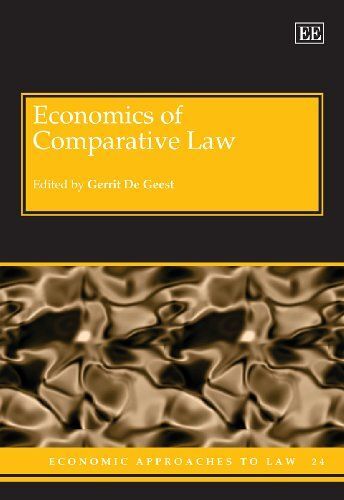 Economics Of Comparative Law (Economic Approaches To Law)