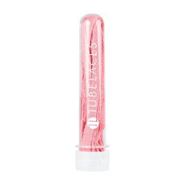 Lacets Plats Blancs Tubelaces Rose Clair
