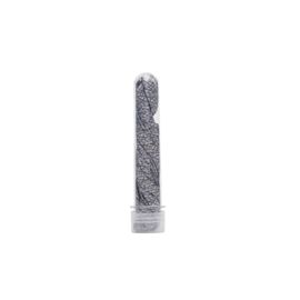 Lacets Plats Blancs Tubelaces Gris Foncé/Gris Clair