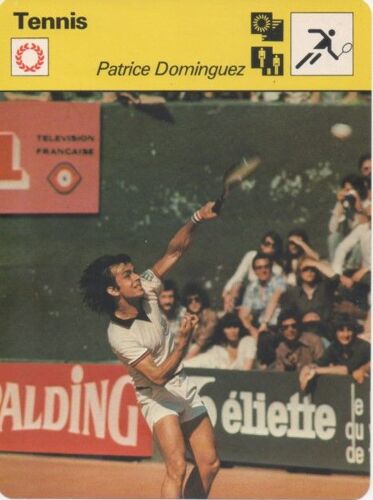 Fiche De Tennis Sur Patrice Dominguez