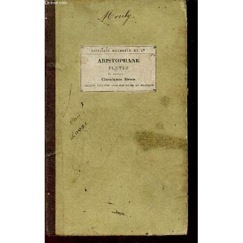 Plutus Comédie - Nouvelle Édition.
