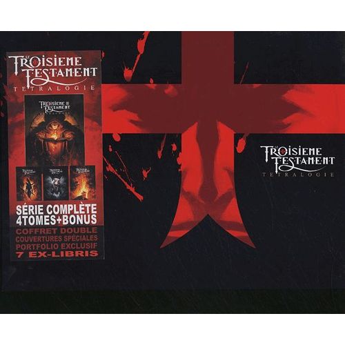 Le Troisième Testament - Coffret Tétralogie Tome 1 : Marc, Ou Le Réveil Du Lion - Tome 2 : Matthieu, Ou Le Visage De L'ange - Tome 3 : Luc, Ou Le Souffle Du Taureau - Tome 4 : Jean Ou Le...