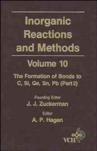 Inorganic Reactions And Methods, The Formation Of Bonds To C, Si, Ge, Sn, Pb (Part 2)