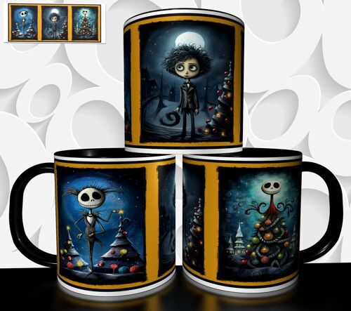 Mug Tasse À Café - Jack Skellington Style Gothique Tim Burton 2372
