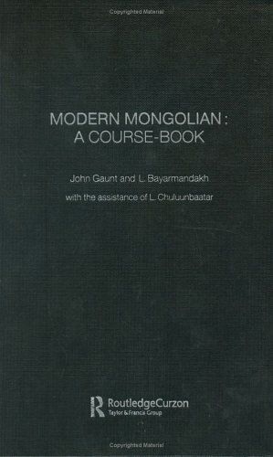 Modern Mongolian