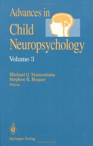 Advances In Child Neuropsychology