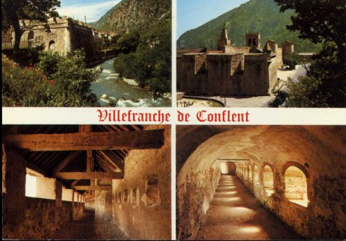 Carte Postale De Villefranche De Conflent (Pyrénées-Orientales) 4 Vues (Réf.5527)